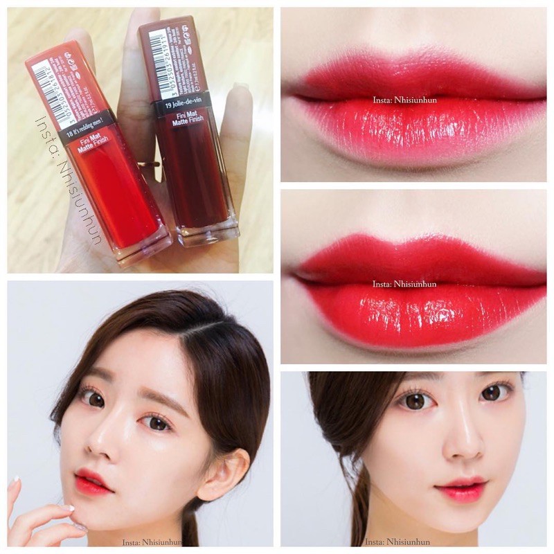 Son BJ Velvet 18 - Bourjois Rouge Edition Velvet Cam Kết Chuẩn Auth màu 18 : It’s redding mean