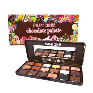 Phấn mắt 18 ô sivanna chocolate palette ✨✨