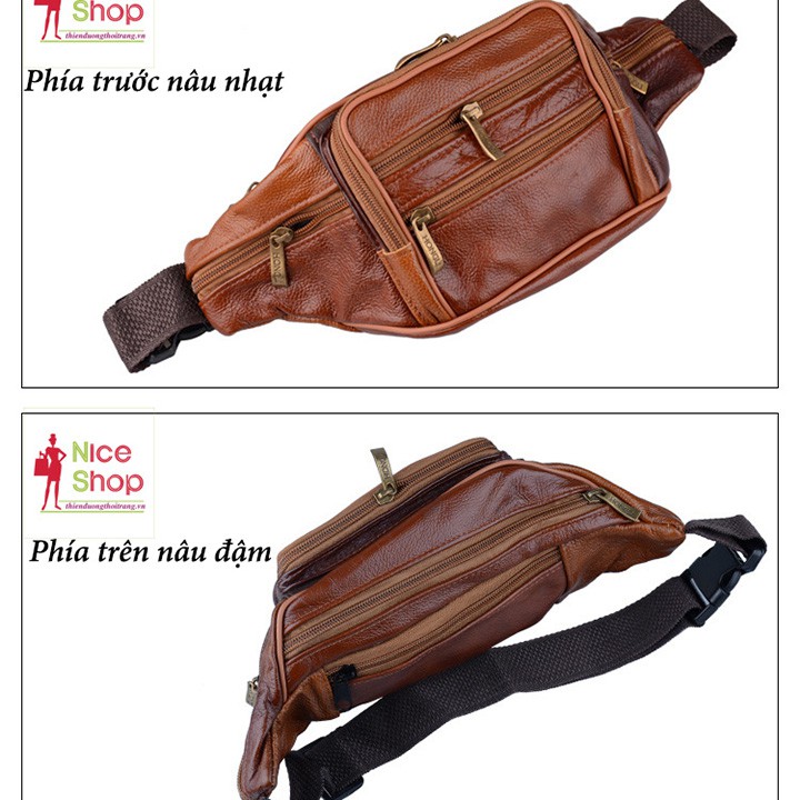 Túi xách Zipper nam đeo hông thiết kế tiện ích sang trọng - VI0007