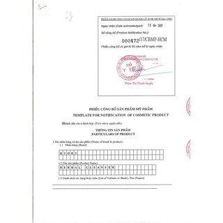 Sữa Rửa mặt Riori Hana