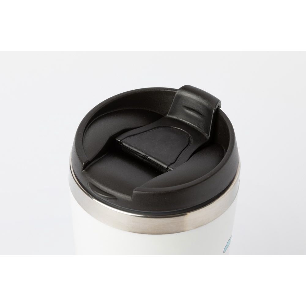 Bình Nước Giữ Nhiệt ARTBOX Hàn Quốc Màu Trắng In Họa Tiết Tòa Tháp Seoul