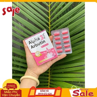KÍCH TRẮNG BODY ALPHA ARBUTIN THÁI- 10 VIÊN