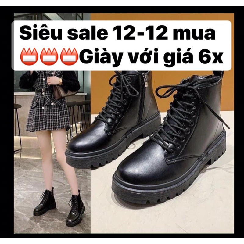 BÔT ĐEN BUỘC DÂY SIÊU SALE 12-12 ( không kèm hộp) | BigBuy360 - bigbuy360.vn