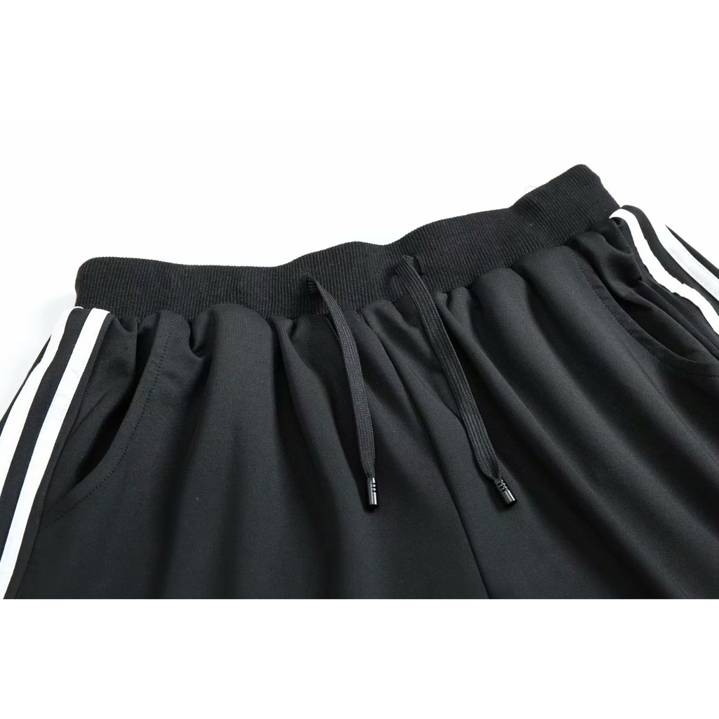 Quần Short Thể Thao Adidas 3 Sọc Chất Lượng Cao Thoáng Khí Nhanh Khô Thời Trang Mùa Hè Cho Nam Size M-3Xl 2021