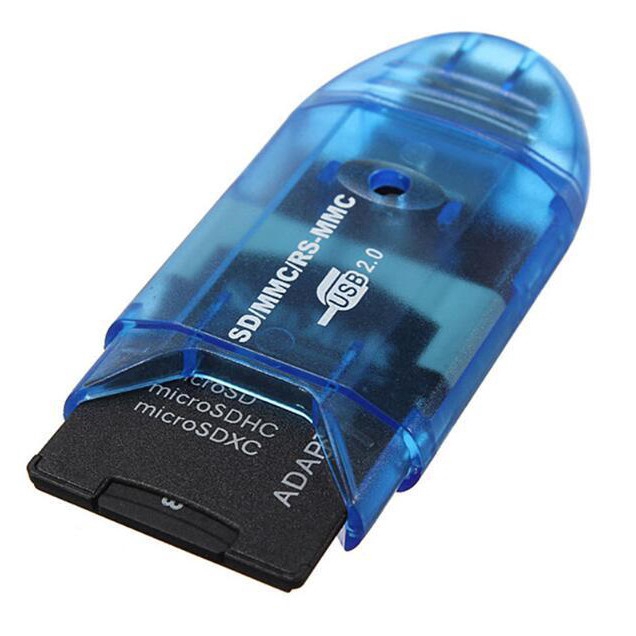 Đầu đọc thẻ nhớ SD MMC SDHC TF USB 2.0 | BigBuy360 - bigbuy360.vn