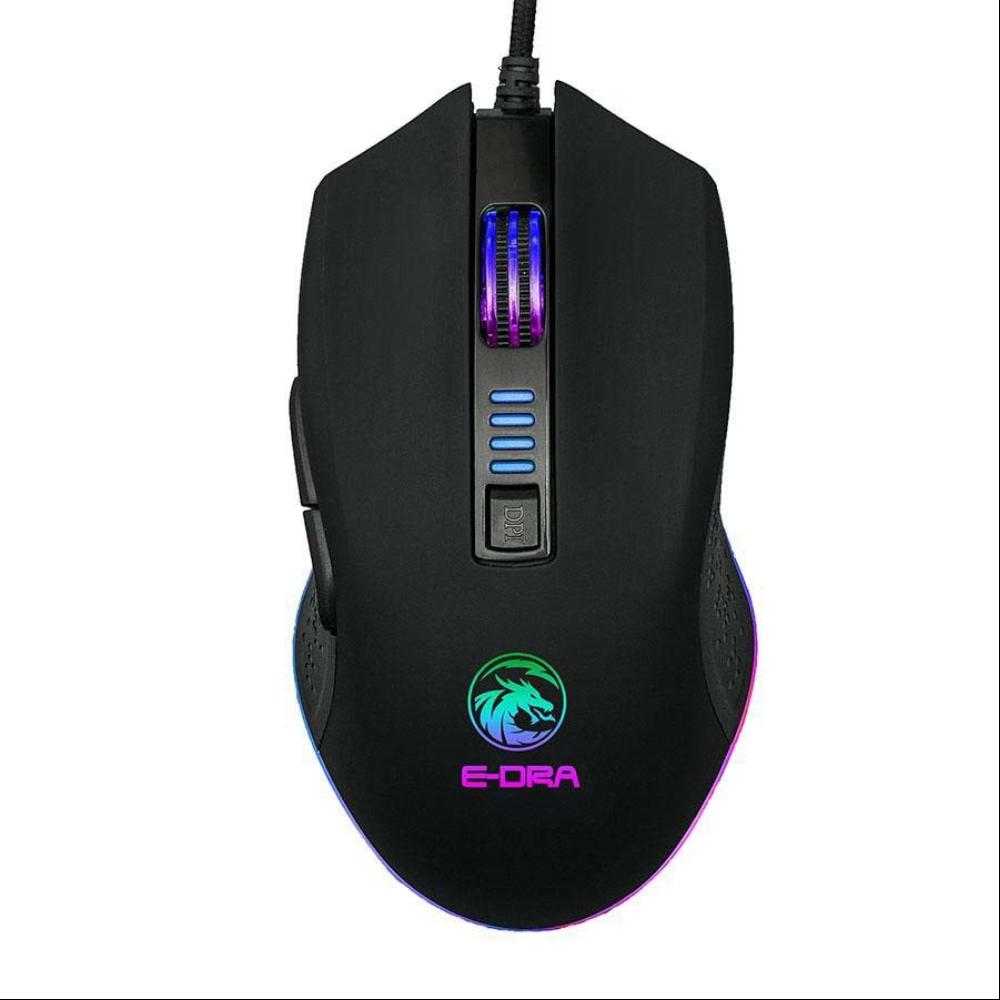 Chuột Gaming Edra EMS612 LED RGB