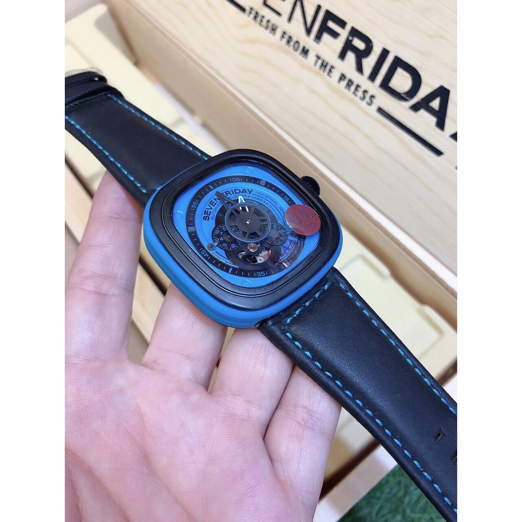 Đồng Hồ Nam Sevefriday SF - P1/04 - Automatic - Dây Da
