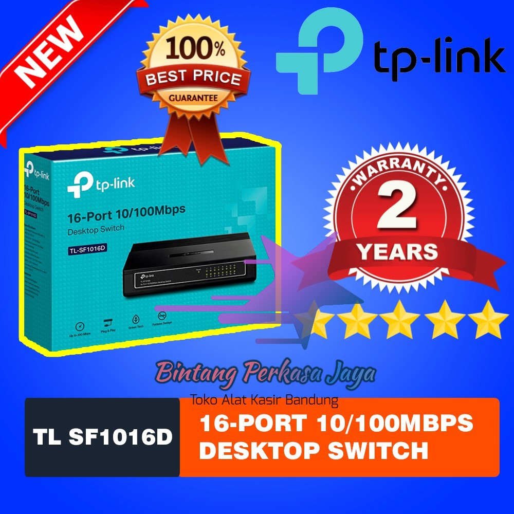 Ổ Cắm Chuyển Đổi Tp-link Tl-sf1016d / Tlsf1016d 16 Cổng 10 / 100mbps