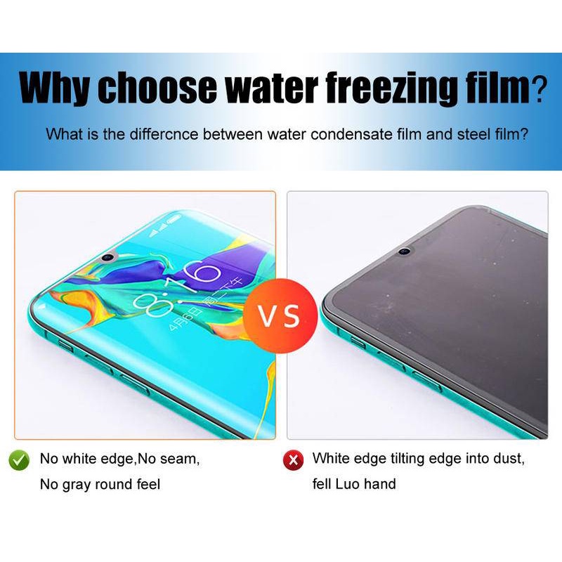 Set 2 miếng dán bảo vệ màn hình điện thoại Vivo Y52 Y72 Y20 Y30 Y50 Y31 Y1S Y70 V21 V20 V11 V17 X60 X50