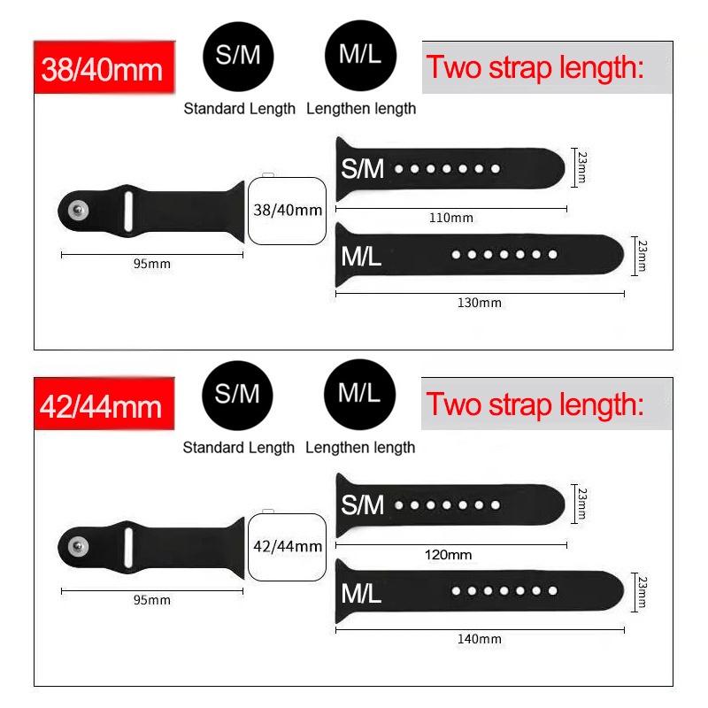 Dây Đeo Silicon Màu Cầu Vồng Cho Đồng Hồ Thông Minh AP Watch Series 7 6 SE 5 4 3 2 1 38mm 40mm 41mm 42mm 44mm 45mm