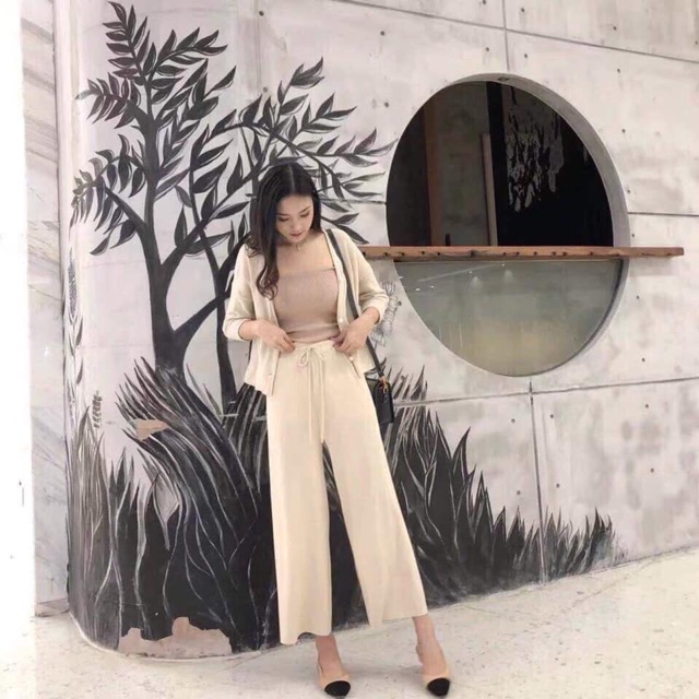 Quần xuông cạp chun