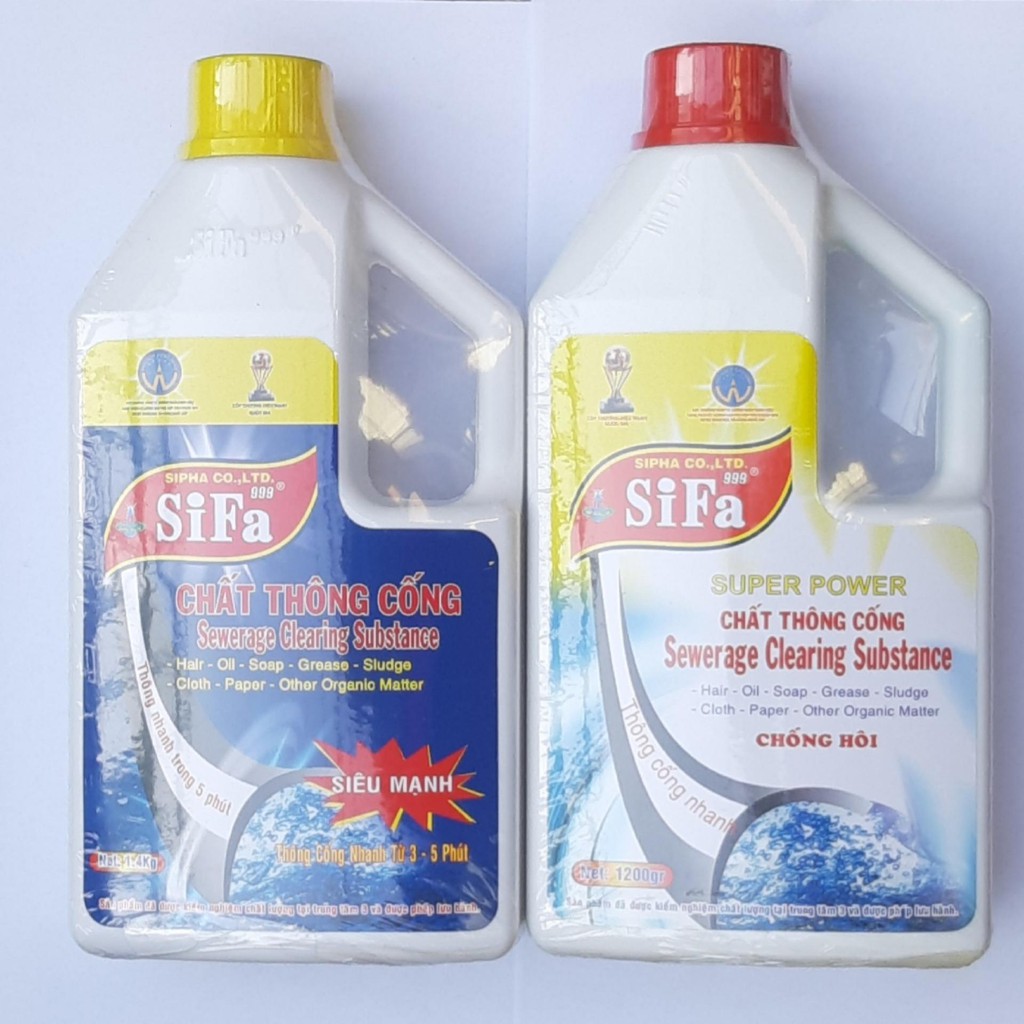 Chất thông tắc cống chống hôi Siêu mạnh 5 phút 700g Sifa