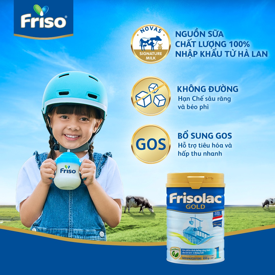 Sữa Bột Frisolac Gold 1 380g