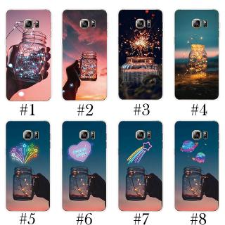 Ốp lưng TPU mềm Samsung Galaxy S6 / S6 Edge / S6 Edge Plus /S6 Edge+ Chai phát sáng Hoa văn