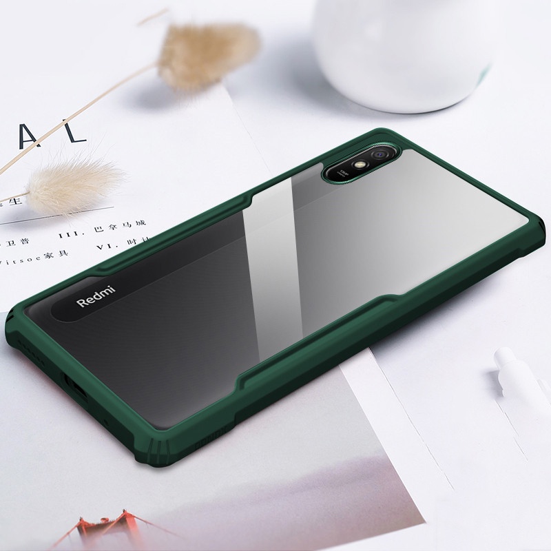 Ốp Điện Thoại Mềm Trong Suốt Đơn Giản Cho Xiaomi Redmi 9 Prime 9A 10A 9i 9C POCO M2 POCO X3 NFC Pro