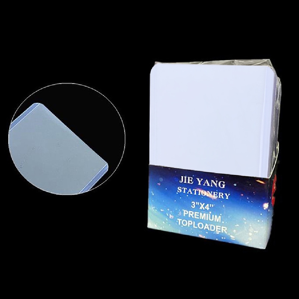 Set 25 Tấm Thẻ Nhựa PVC Trong Suốt Siêu Mỏng 35PT
