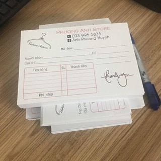 Phiếu ship hàng 400 tờ (MS44)