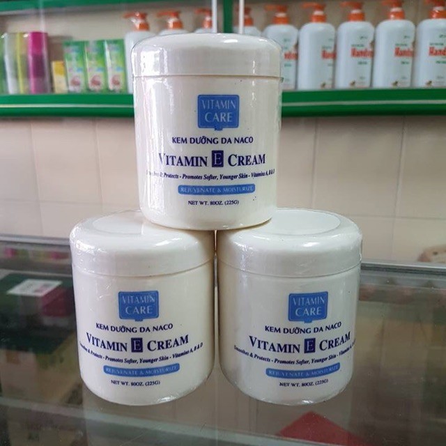 Kem dưỡng da Naco vitamin E 225g