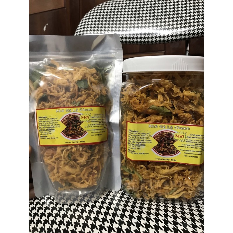 (FREESHIP TỪ 50K) 500g Khô Gà Lá Chanh. Có giấy chứng nhận VSATTP | BigBuy360 - bigbuy360.vn