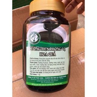 300ml đường đen phong vị hoa quả.
