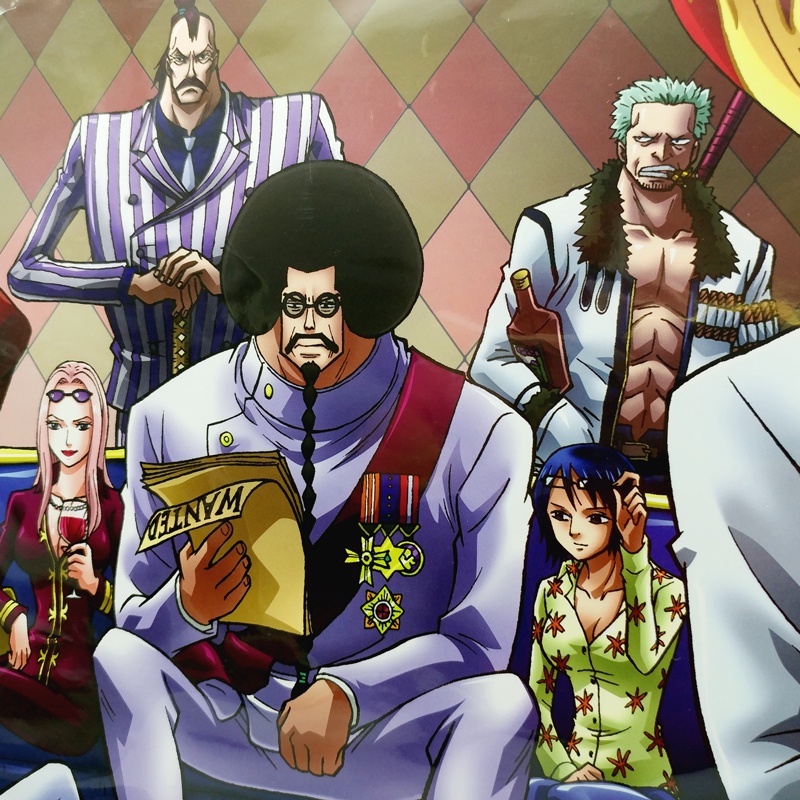 Poster One Piece - Nhân Vật Hải Quân Cấp Cao Của Chính Phủ - TeenBox