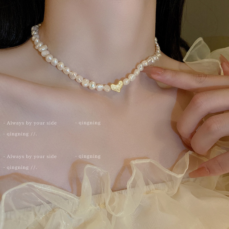Vòng cổ Ngọc Trai Thời Trang Hàn Quốc Dành Cho Nữ