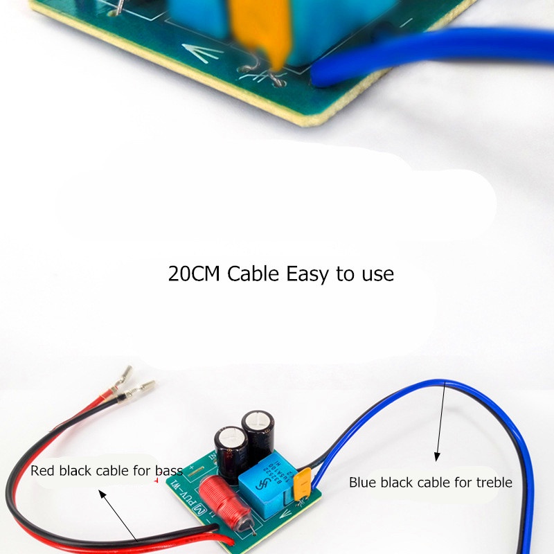 Bộ Chia Tần Số Loa Âm Thanh Bass Tws 2 Unit Crossover