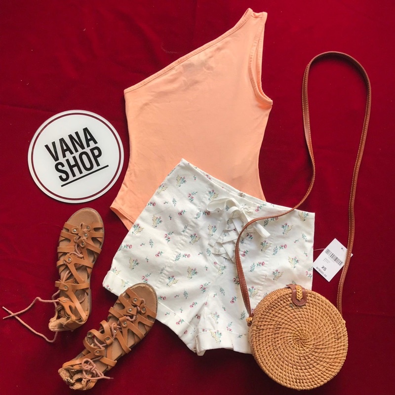 [VANA SHOP] áo liền thân Bodysuit 1 vai 43v3r21