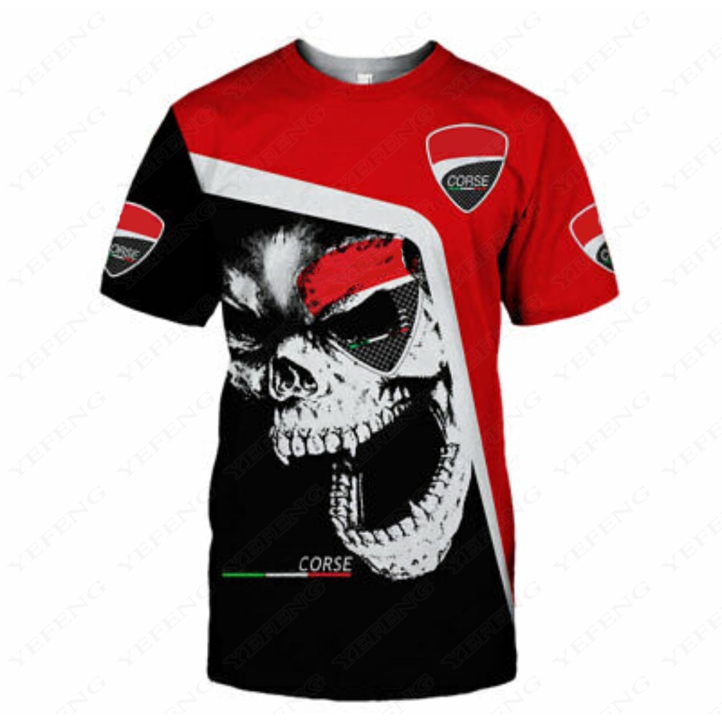 Áo nam Ngắn Tay In 3d Thời Trang Hàn