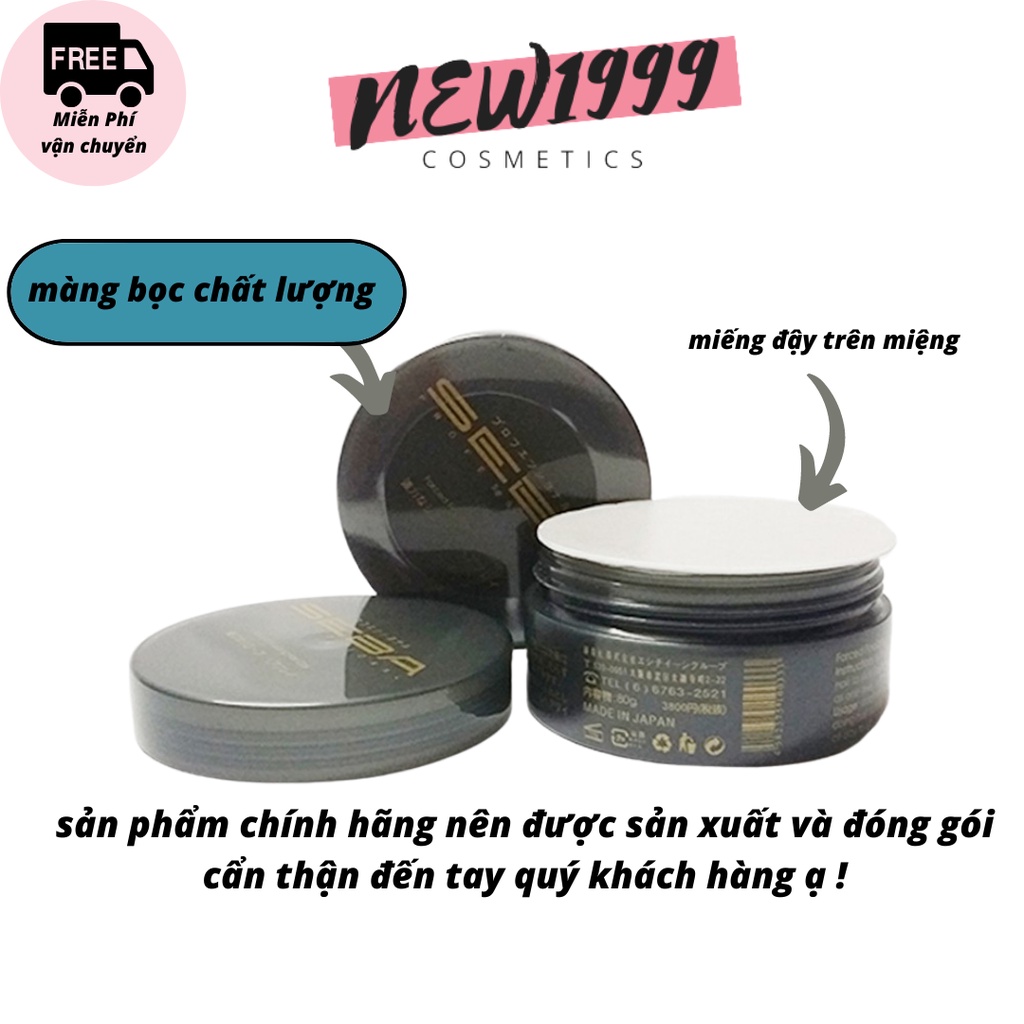 Sáp vuốt tóc nam tạo kiểu SEBA chính hãng nhà NEW1999 siêu giữ nếp