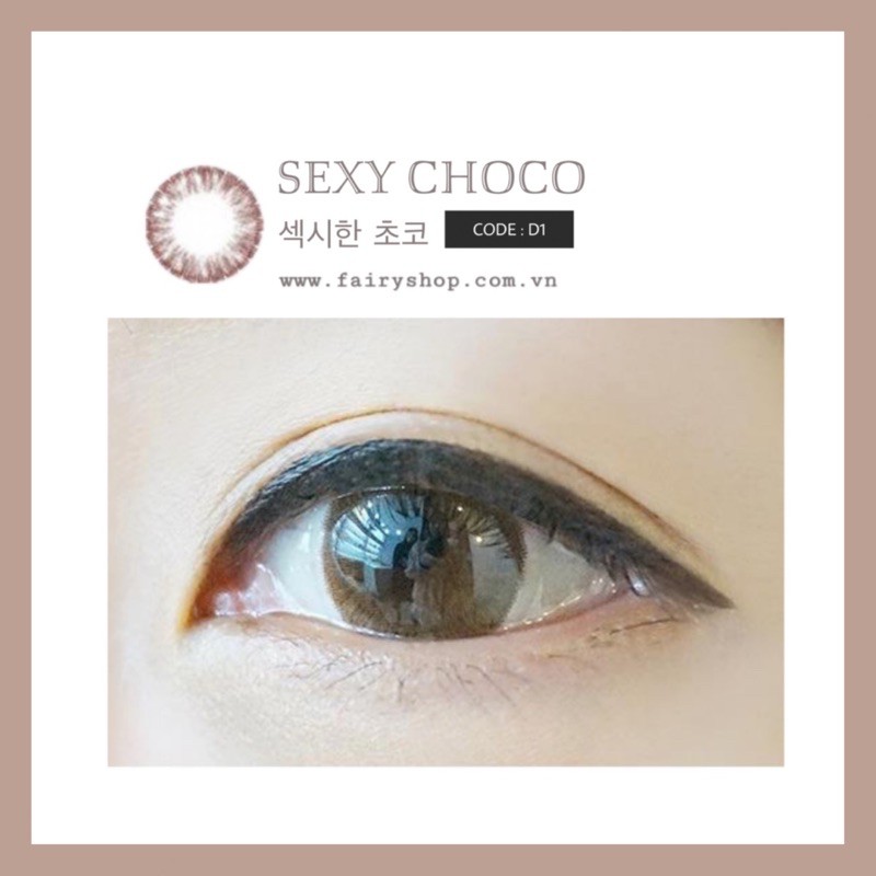 Kính Áp tròng Candy Brown - Lens Nâu Trà Sữa - FAIRY SHOP CONTACT LENS