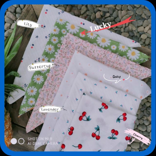Bandana xinh giá rẻ - Khăn trùm đầu chụp ảnh cực thời trang - Sỉ lẻ khăn Bandana
