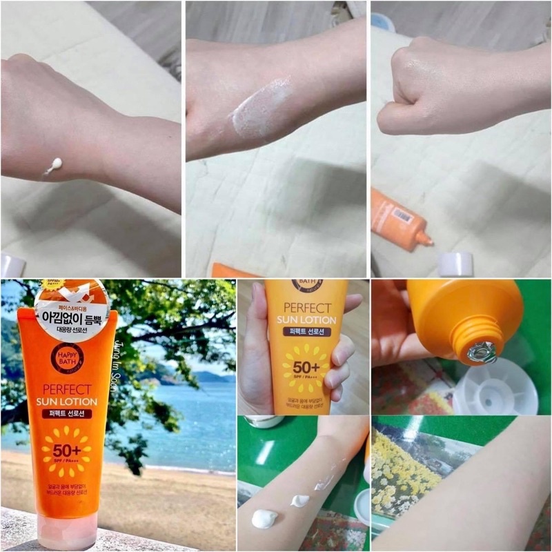 Chống Nắng Toàn Thân HAPPY BATH SUN LOTION SPF50+ PA+++