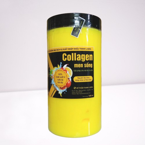 Kem ủ tóc siêu phục hồi collagen men sống 1000ml