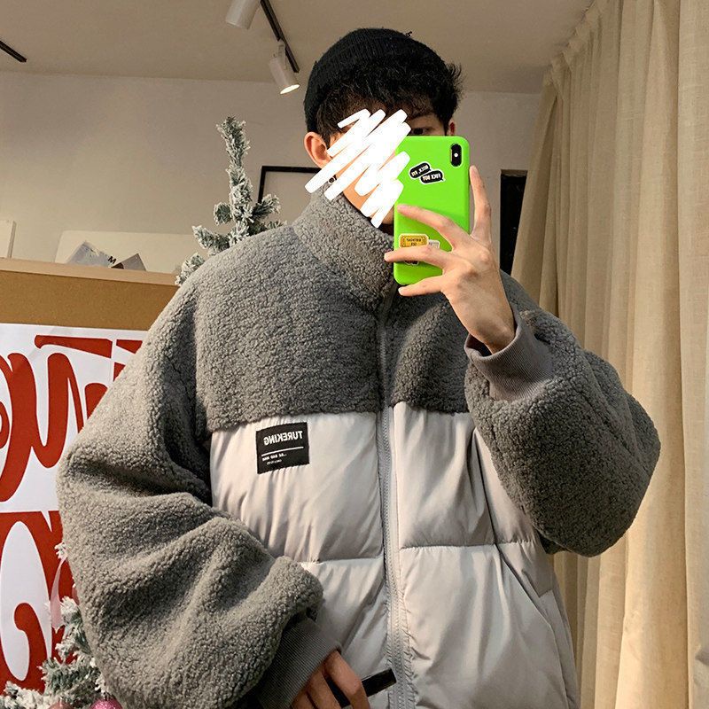 ÁO PHAO LÔNG CỪU UNISEX DÀY DẶN HÀNG OD TAOBAO