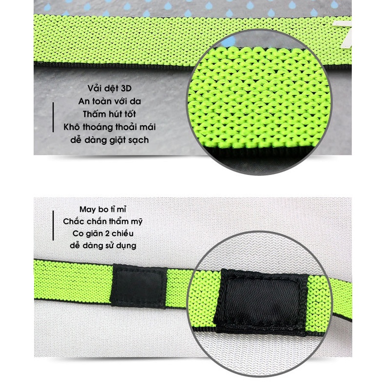 HeadBand  AOLIKES HB/11, Băng Đô Thể Thao Nam Nữ Thấm Mồ Hôi Tập Gym Bóng Chuyền Bóng Rổ Tennis Cầu lông Chạy Bộ Bóng Đá