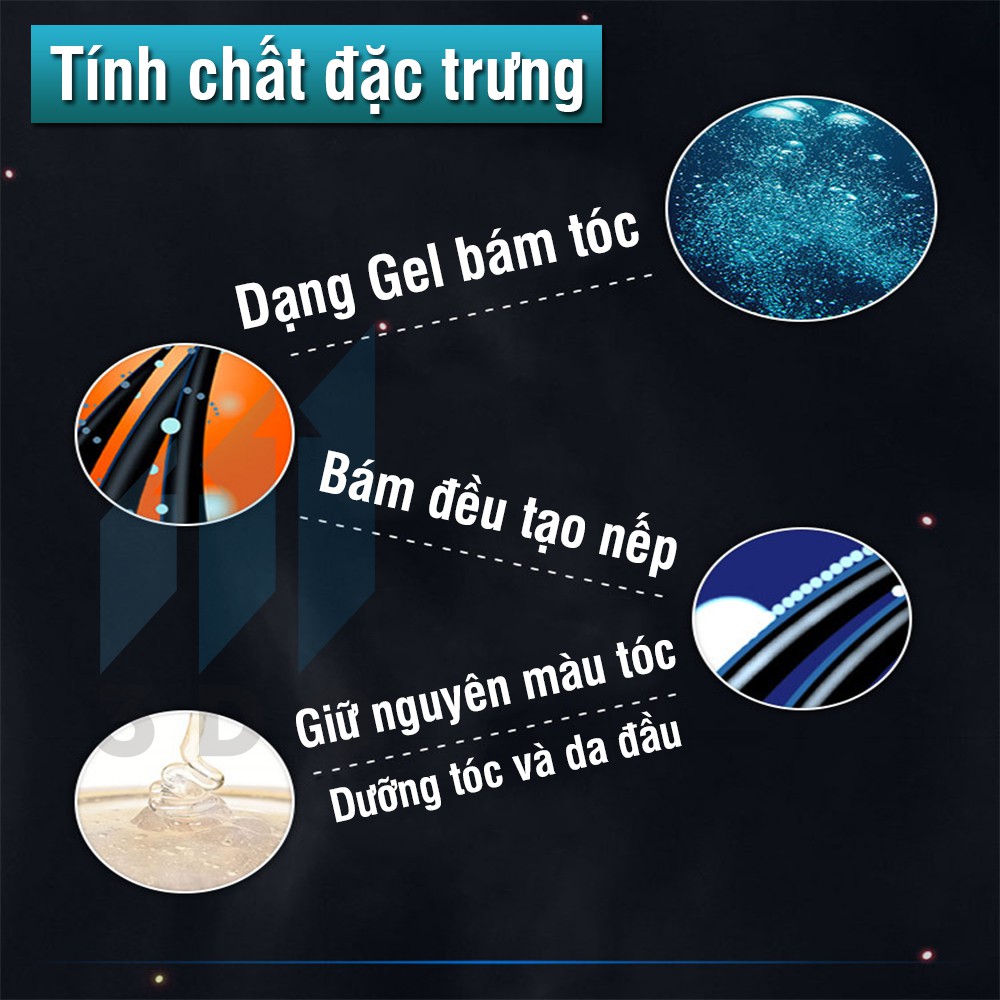 Gôm xịt tóc nam nữ Tuoke 420ml 3DO giữ nếp lâu tạo kiểu tốt thơm keo vuốt tóc
