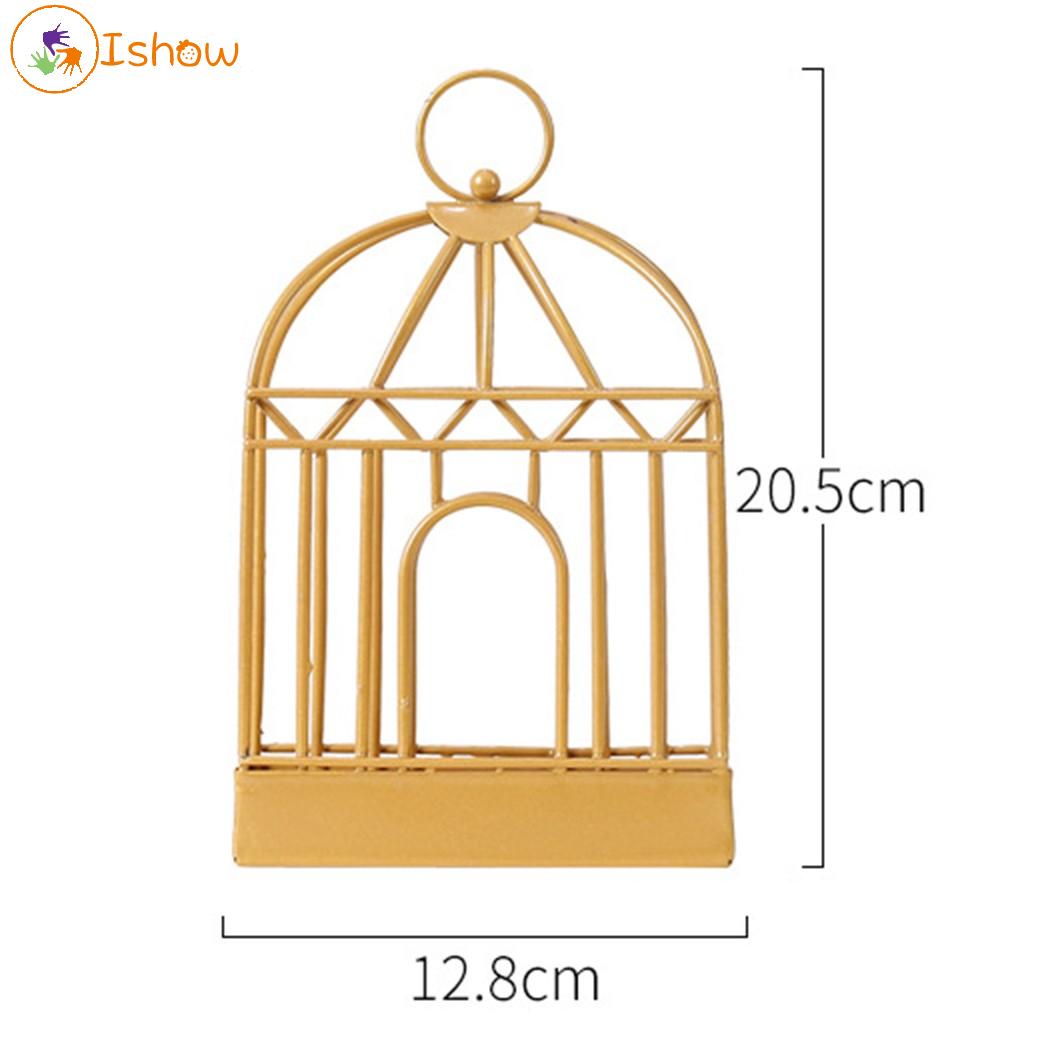 Lồng Sắt Đốt Nhang Muỗi Hình Lồng Chim Màu Vàng / Đen Phong Cách Bắc Âu