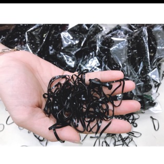 dây thun đen buộc tóc(1 gói 50g)