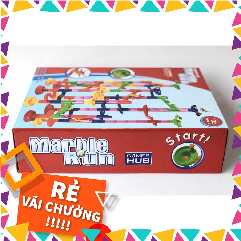 (Xả Kho)  Bộ đồ chơi lắp ráp Marble run - 3942 (Giảm Giá)