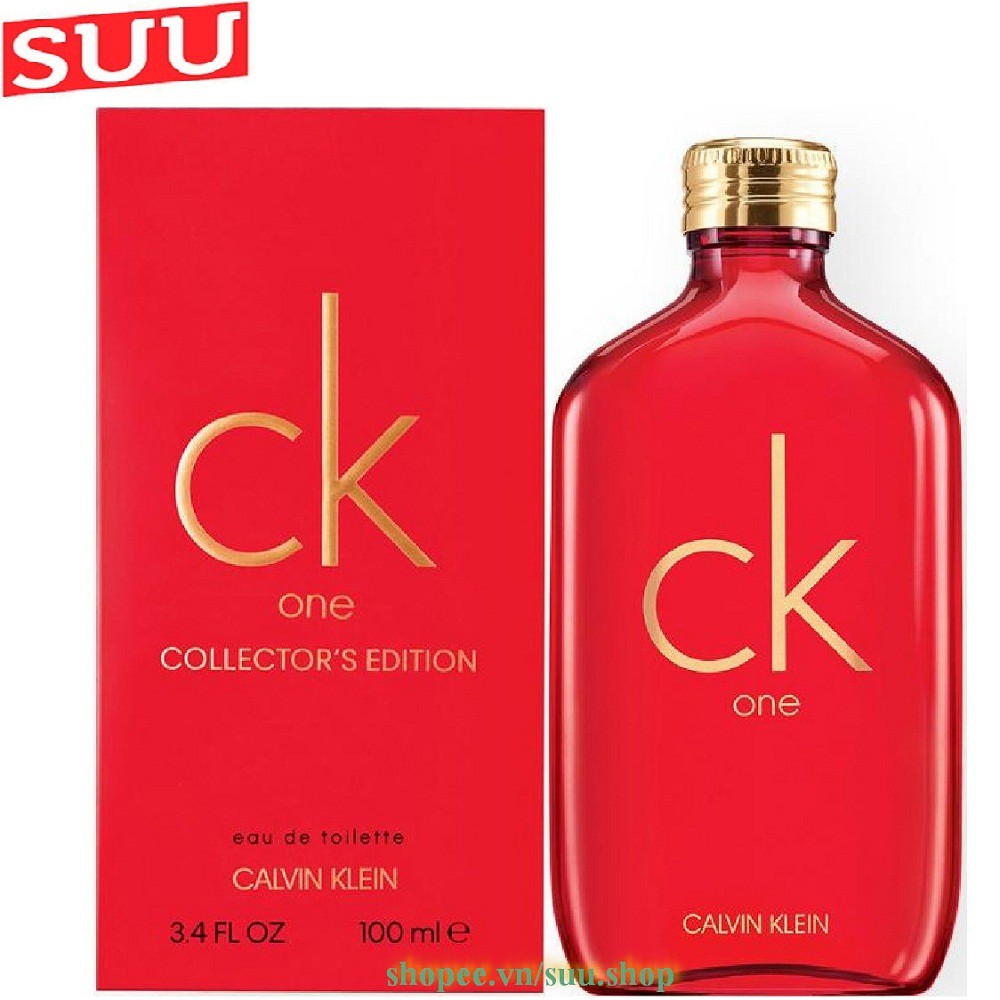 Nước Hoa Unisex 100Ml Calvin Klein CK One Collector's Edition suu.shop cam kết 100% chính hãng