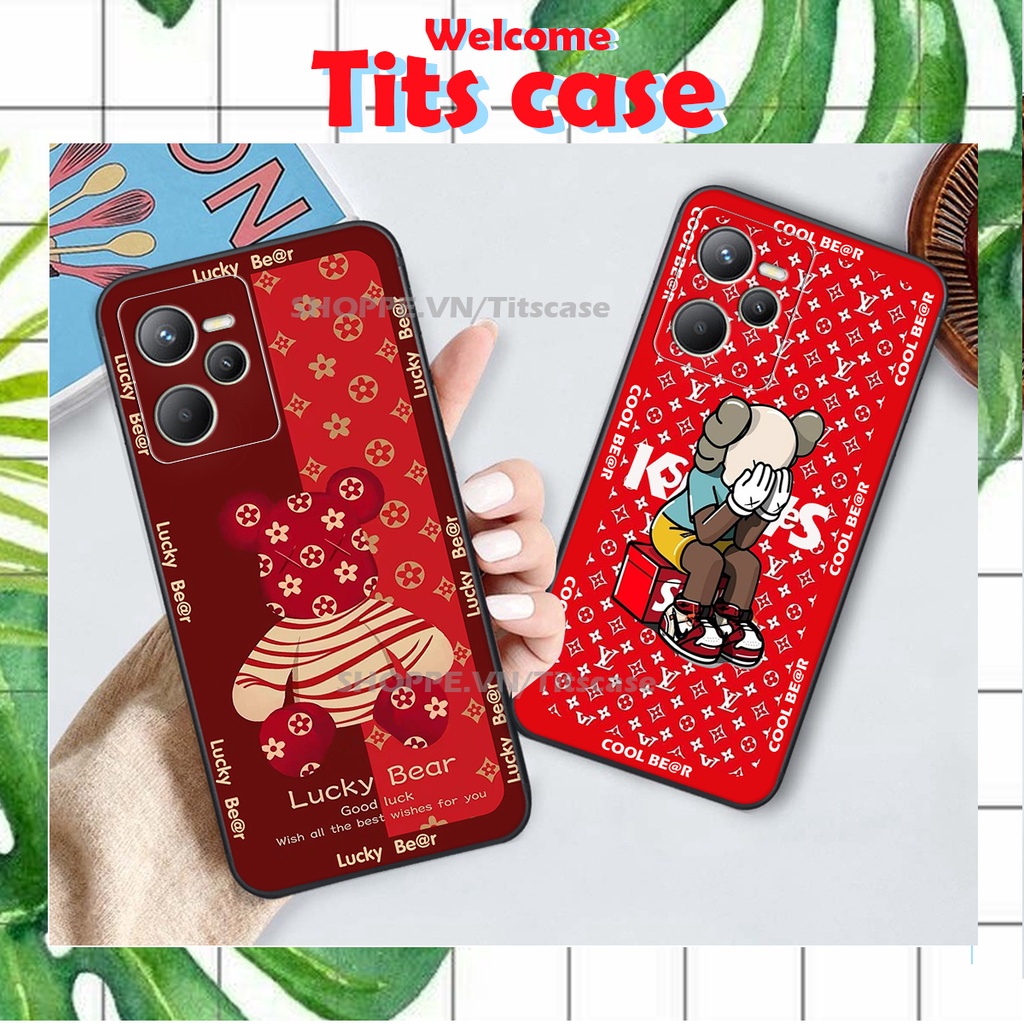 Ốp lưng Realme C35 in hình GẤU K@WS- BE@R COOL-CỰC XINH-RẺ-BỂN -ĐẸP