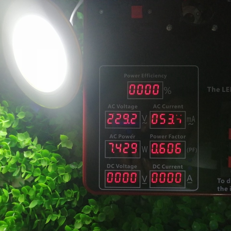 Đèn âm trần 7W- 9W 3 chế độ đế tản, đế đúc(NGUỒN LIỀN) đèn led âm trần, đèn mắt trâu trang trí trần thạch cao DO1