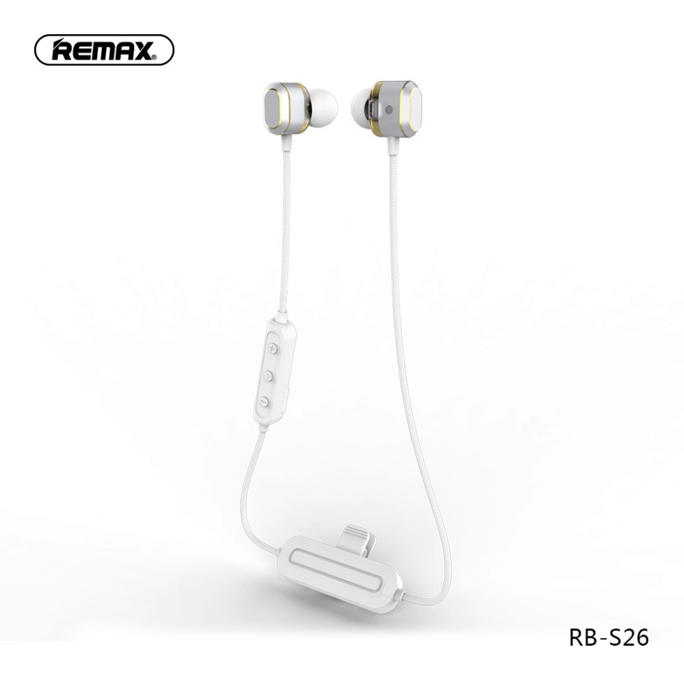 Sale 73% Tai nghe không dây nhét tai Bluetooth 5.0 Remax RB-S26, black Giá gốc 412000đ - 6G117-1