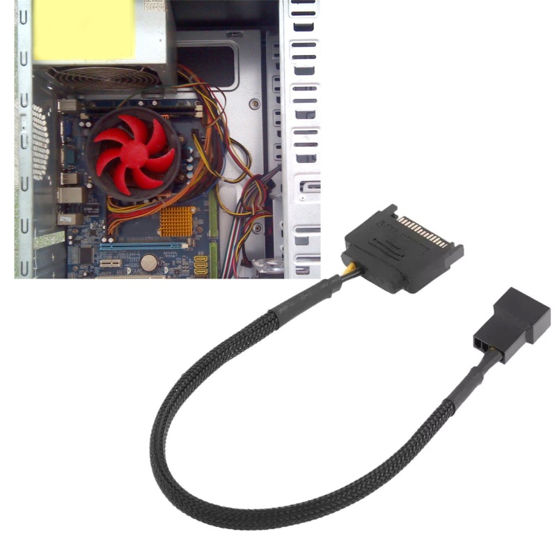 Cáp Chuyển Đổi Nguồn Điện Từ Cổng NEX Sang 3 Pin / 4 Pin PWM Thay Thế Chuyên Dụng Cho Quạt