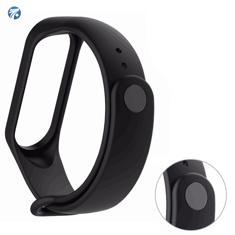 Set 3 Nút Kim Loại Thay Thế Cho Đồng Hồ Thông Minh Xiaomi Mi Band 3