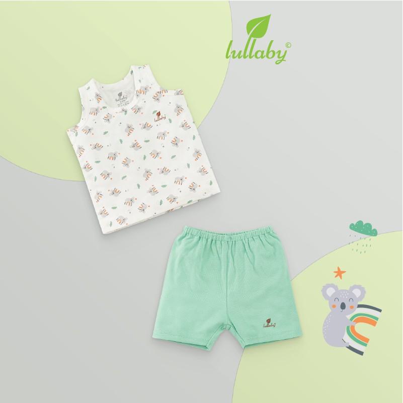 Lullaby Bộ quần áo ba lỗ Nh653P BST Xuân hè