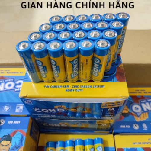 Hộp Pin Con Ó (48 viên) danh cho đồ chơi trẻ em, remos máy lạnh, đồng hồ treo tường