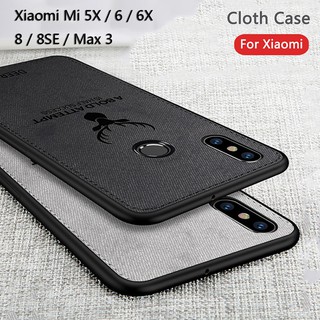 Xiaomi mi a1 a2 mi 6 8 8se mi max 3 case vintage deer cloth phone cases cover