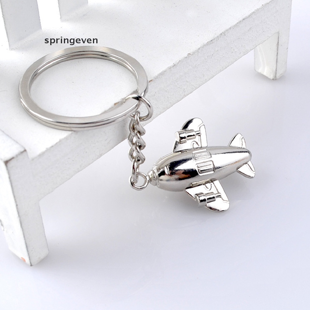 Móc Khóa Xe Hơi Bằng Kim Loại Hình Máy Bay